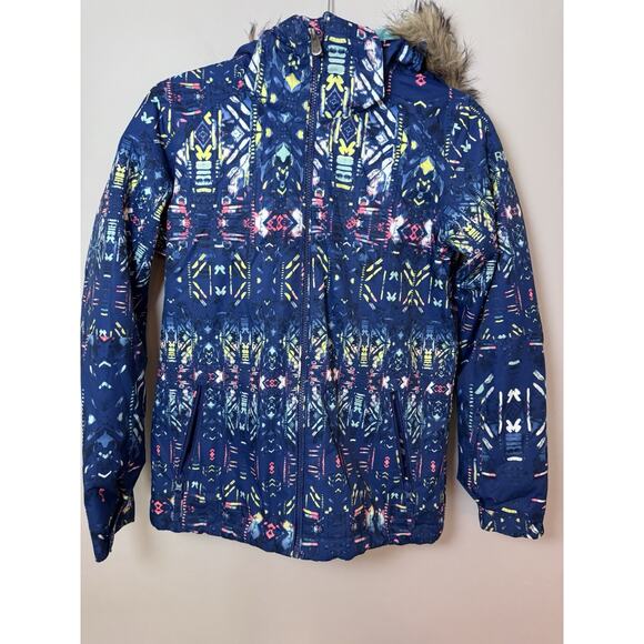 Roxy Dry flight technology Ski Snowboard Jacket Girls Size 14/16 Winter Coat - Picture 1 of 14